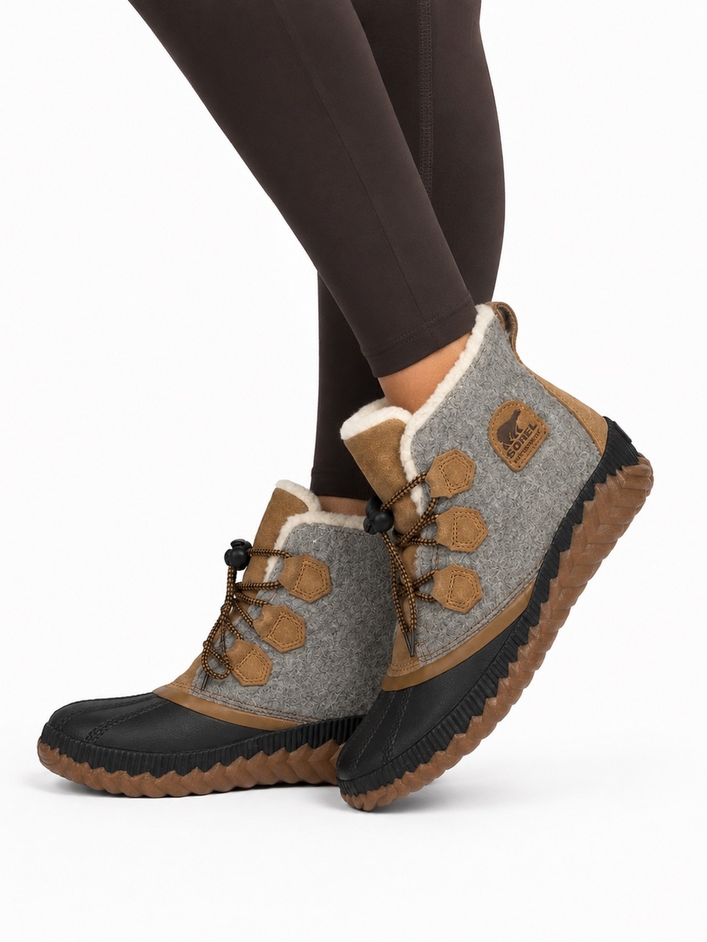 Sorel Out N About Plus waterproof duck boots women’s 5